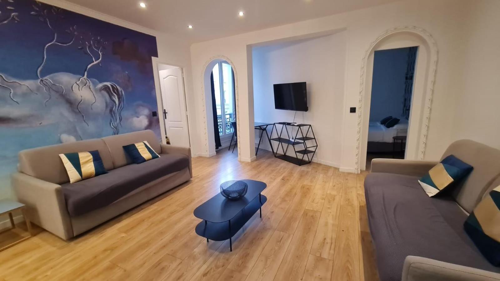105 - Urban Haussmann Opera Leilighet Paris Eksteriør bilde